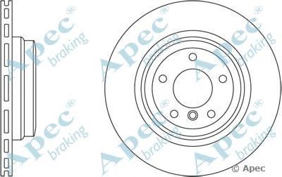 APEC BRAKING dsk2407 -  Тормозной диск